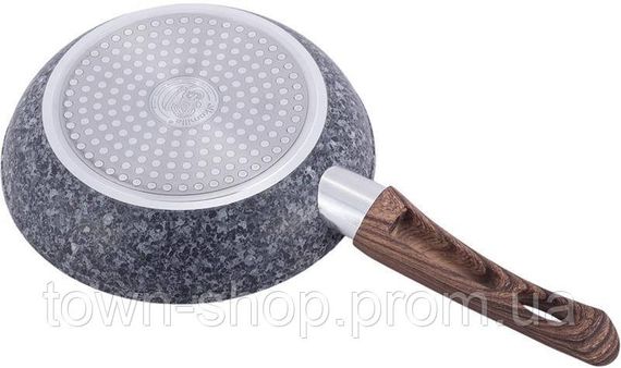 Сковорода Kamille Grey Marble Ø20см индукционная с антипригарным покрытием KM-4160 | Зображення 2