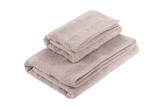 Рушник махровий Ardesto SuperSoft, 50х90см, 100% бавовна, бежевий (ART2250NS) | Зображення 5