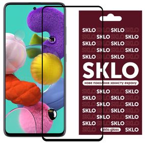 Захисне скло SKLO 3D для Samsung Galaxy A35 / A55 Чорний