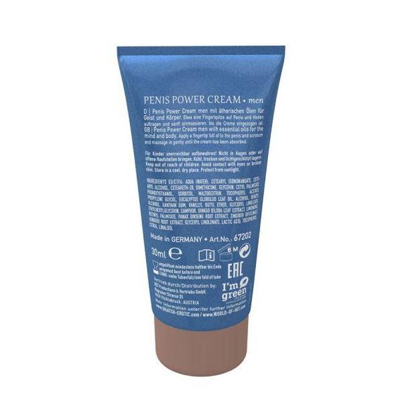 Збудливий крем для чоловіків SHIATSU Power Cream, 30 мл Sex Aura | Зображення 2
