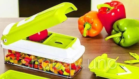 Мультирізка - овочерізка Nicer Dicer Найсер-Дайсер ∙ 11 видів нарізки | Зображення 1
