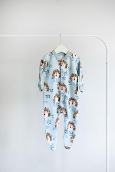 Чоловічок з начосом, 100% бавовна, принт Їжачок 56