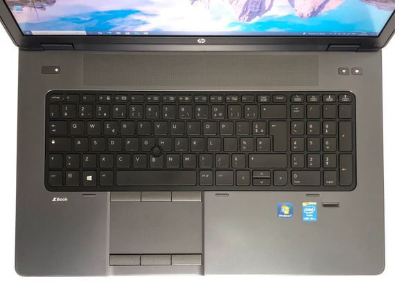 Мобильная рабочая станция Б-класс HP ZBook 17 G1 / 17.3" (1920x1080) TN / Intel Core i7-4710MQ (4 (8) ядра по 2.5 - 3.5 GHz) / 16 GB DDR3 / 256 GB SSD / nVidia Quadro K3100M, 4 GB GDDR5, 256-bit / WebCam / Win 10 Pro б/у | Зображення 9