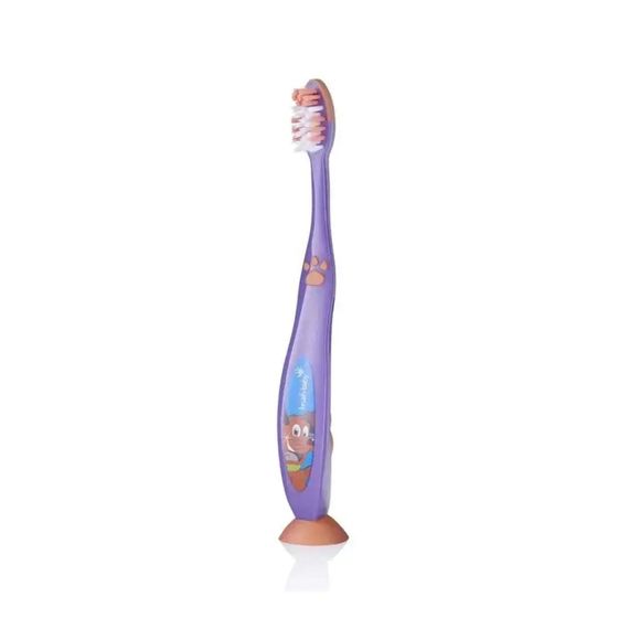 Дитяча зубна щітка FLOSSBRUSH (від 6+ років) Фіолетова