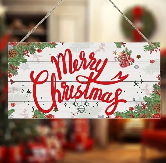 Дерев'яна табличка-постер

Merry Christmas