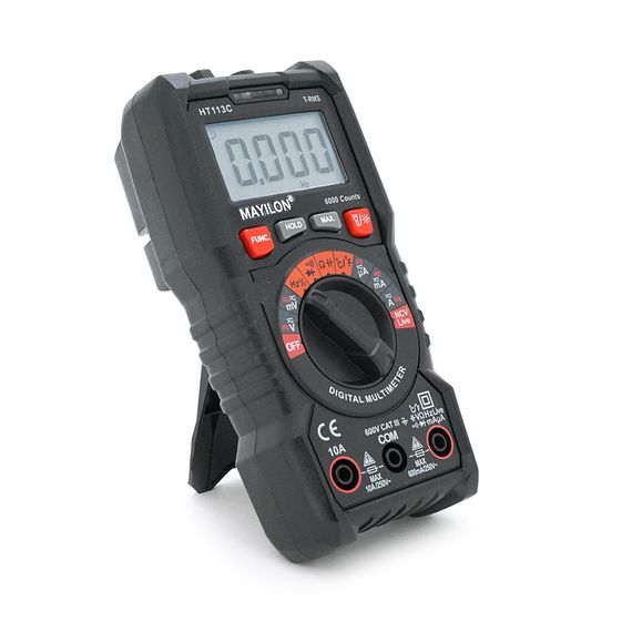 Мультиметр Mayilon HT-113C, вимірювання: V, A, R, C, F | Зображення 2