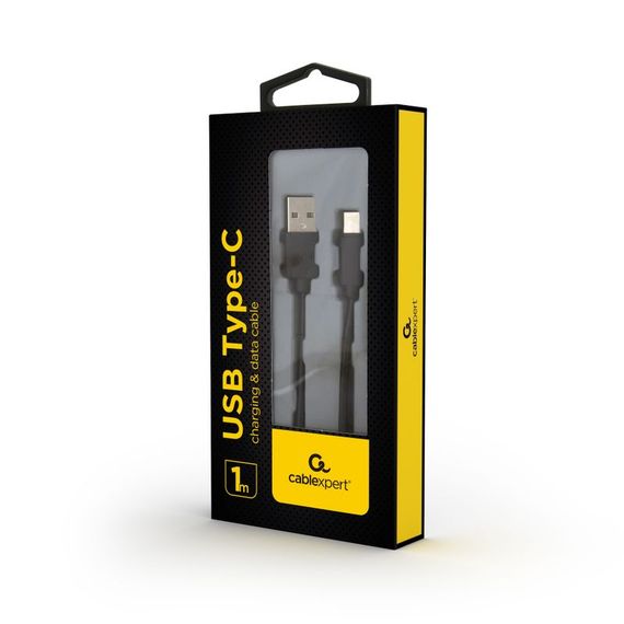 Кабель Cablexpert CC-USB2-AMCM-1M, USB 2.0 A-тато/C-тато,1 м. | Зображення 2
