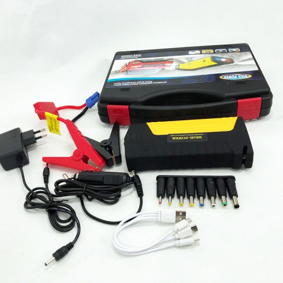 Зарядно-пусковое автомобильное устройство 50800 mAh, Пусковое устройство HI-845 с фонариком | Зображення 8