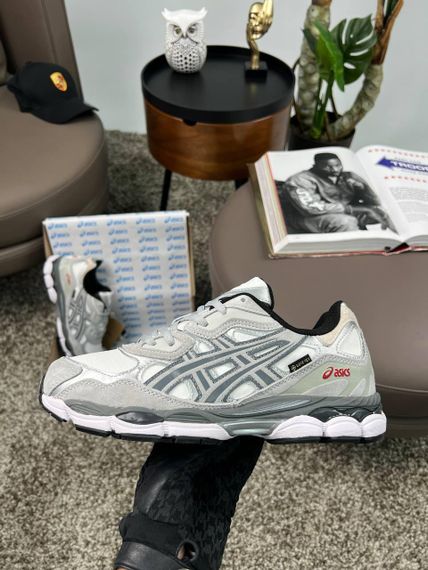 Чоловічі кросівки ASICS Gel-NYC Gore-Tex Light Grey White (термо) , В'єтнам 42 26.5 | Зображення 6