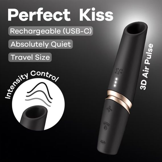 Кліторальний стимулятор - Satisfyer Perfect Kiss