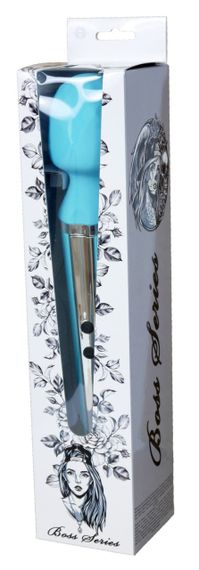 Вібромасажер Boss Series - Massager Genius USB Blue 10 Function, BS2200020 Sex Aura | Зображення 5