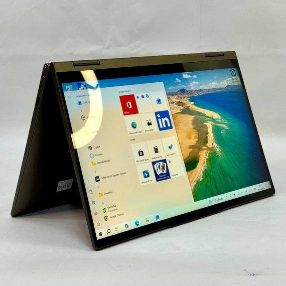 Ноутбук-трансформер Б-клас Lenovo Yoga 7 14ITL5 / 14" (1920x1080) IPS Touch / Intel Core i5-1135G7 (4 (8) ядра по 2.4 - 4.2 GHz) / 12 GB DDR4 / 256 GB SSD / Intel Iris Xe Graphics / WebCam / Windows 10 Home б/в | Зображення 2