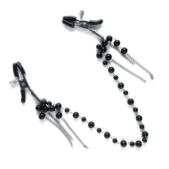 Затискач для сосків Art of Sex - Nipple clamps Afina Black | Зображення 2