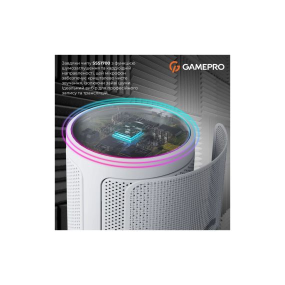 Мікрофон GamePro UGM105W White (UGM105W) | Зображення 8