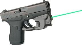 Целеуказатель LaserMax на скобу для Glock 42/ 43 з ліхтарем (зелений)