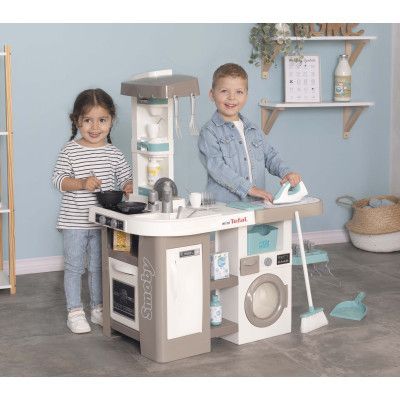 Ігровий набір Smoby Інтерактивний набір 2 в 1 Тефаль Кухня + Пральня (311050) | Зображення 8