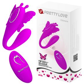 Вібромасажер для пар серії Pretty Love — CHIMERA 12 FUNCTIONS Sex Aura