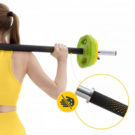 Штанга для фітнесу 4FIZJO Fitness Pump 20 кг (P-5907739315656) | Зображення 2