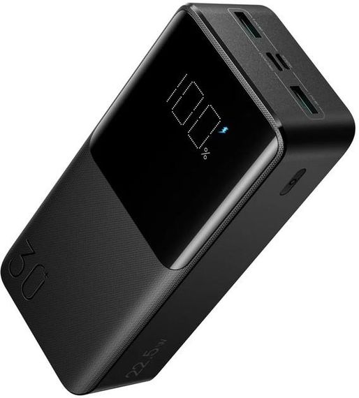 Повербанк Joyroom 22.5W 30000mAh PD QC3.0 AFC black (JR-QP193)