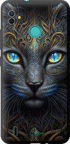 Чохол на Tecno Pop 5 BD2p Кішка "5548b-2412-2448"