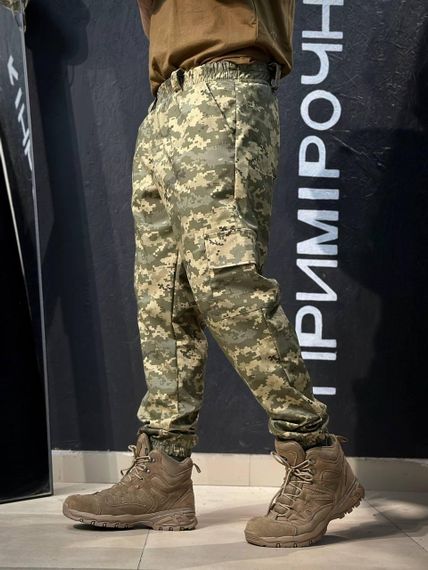 Штани Джогери РіпСтоп На Резинці Піксель Tactical мм14 | Зображення 9