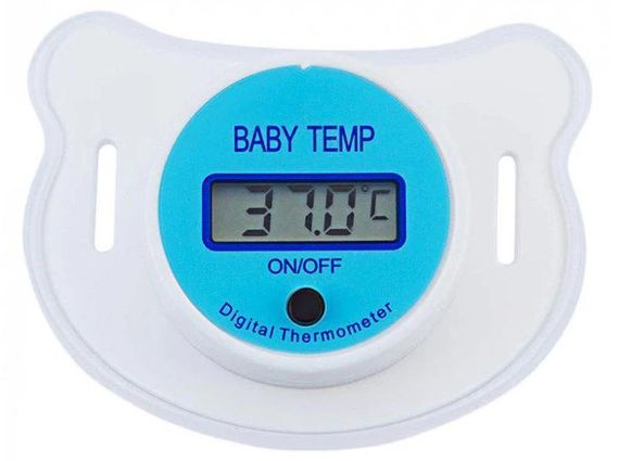 Дитяча соска - термометр BABY TEMP Пустушка для вимірювання температури немовляти | Зображення 2
