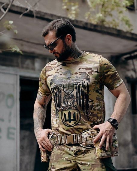 Тактична футболка для відведення поту roman eagle ДЛ7029 | Зображення 2