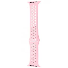 Ремінець Apple Watch Sport Nike+ 42/44/45/49 mm pink sand/white