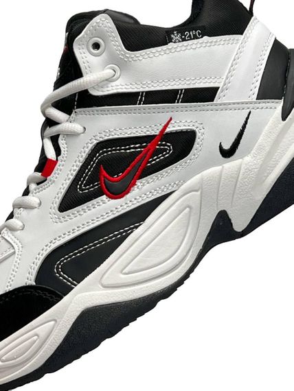 Чоловічі зимові кросівки  M2K Tekno Mid White Black Red Fur , В'єтнам 42 26,5 | Зображення 6