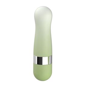 Вибропуля многоскоростная Every Night Toys с 10 режимами вибрации, зеленый градиент Sex Aura