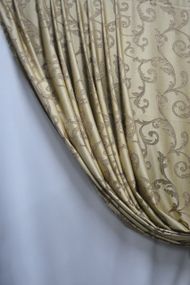 Штора жакард 7400 сіра