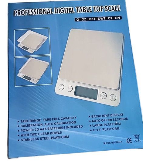 Ваги Professional Digital Table Top Scale 500гр / 0.1гр ювелірні, кухонні для спецій, парикмахерські | Зображення 8