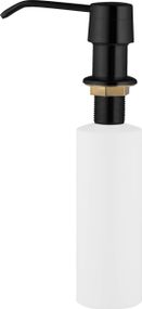 Дозатор для миючого засобу DEANTE 300 мл чорний ZZZ_B00D