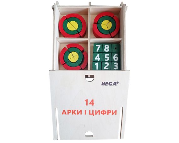 Полный дидактический набор Фребеля HEGA 14 коробок с методическим пособием | Зображення 4