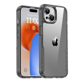 Чохол TPU+PC Multi-Color для Apple iPhone 15 Plus (6.7") Grey, TPU+PC