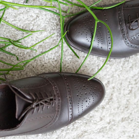 Чоловічі коричневі броги IKOS 39 розмір | Зображення 2