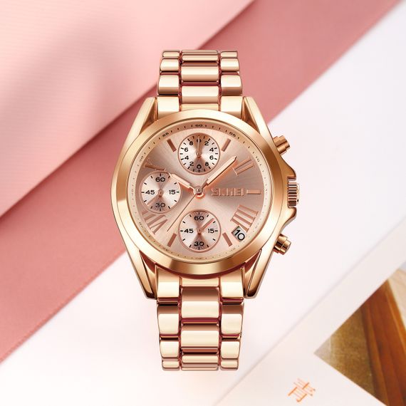 Жіночий годинник Skmei 1897RG Rose Gold | Зображення 4