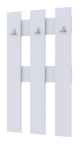 Вішалка для одягу Н1 Doros Білий 65х3,2х115 (41510008)