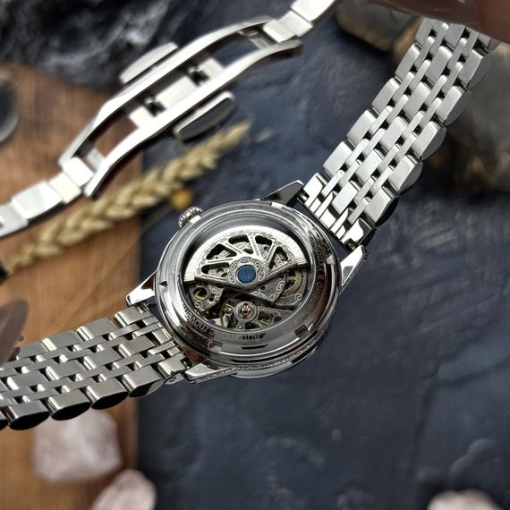 Годинник наручний Awarder 049 Silver-Black | Зображення 6