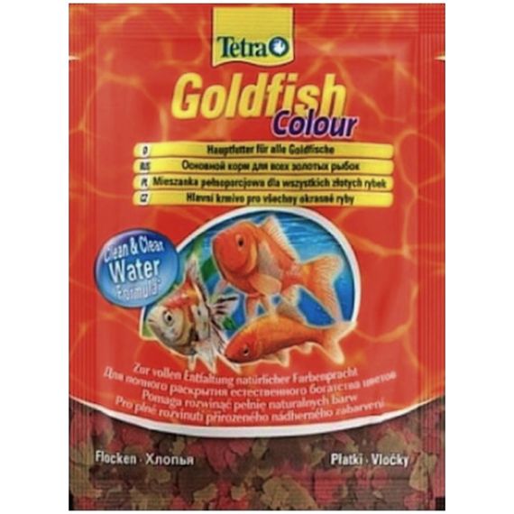 Корм для риб Tetra Goldfish Colour 12 г пластівці для поліпшення забарвлення (4004218183704)