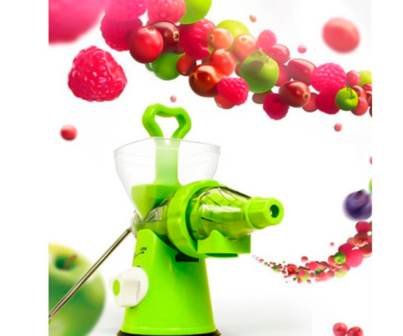 Соковитискач шнековий ручний з ситом для соку XPRO Juicer зелений (lp-89811_284) | Зображення 5