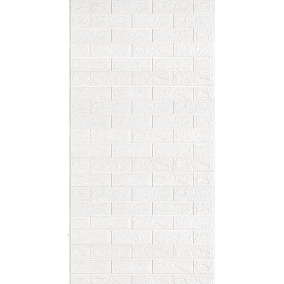 R001-2 Панель стінова у рулоні 3D 700х3080х2мм Біла Цегла SW-00002534