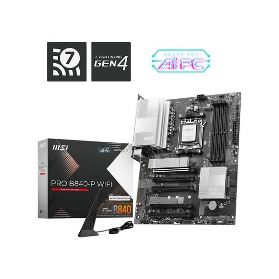 Материнська плата MSI PRO B840-P WIFI | Зображення 4