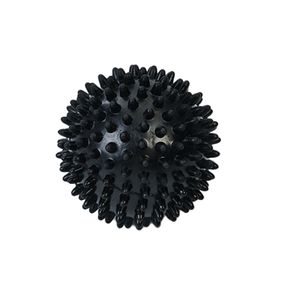 Мяч массажный MS 2096-1(Black) размер 7,5 см, черный