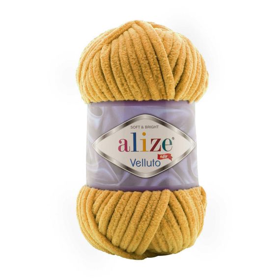 Пряжа Alize VELLUTO 02 плюшева