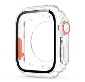 Захисний чохол із захисним склом Choice 3 для Apple Watch 45 мм у стилі Ultra Прозорий