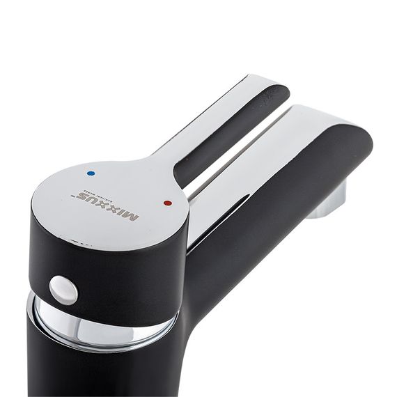 Смеситель для умывальника Mixxus Premium Edem 001 (Black) (MI5838) | Зображення 2