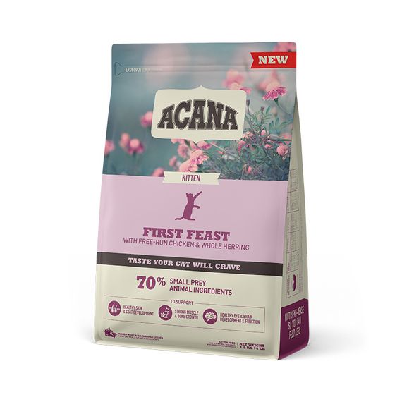 Корм Acana First Feast Kitten сухий для кошенят 1.8 кг