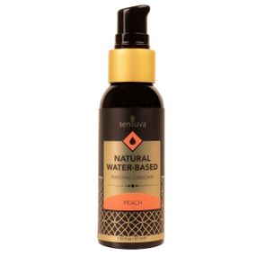 Лубрикант на водній основі Sensuva Natural Water-Based (57мл) без гліцерину та парабенів, Персик