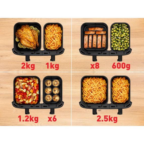 Мультипіч Tefal Dual Easy Fry XXL (EY9428E0) | Зображення 4
